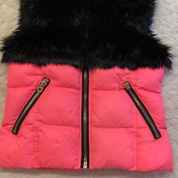 Juicy couture vest fur coat outerwear jacket xsml - Picture 9 of 17
